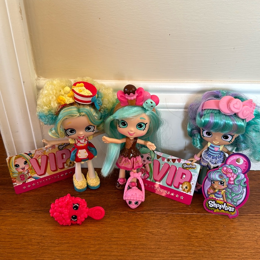 3 Shopkins Shoppies